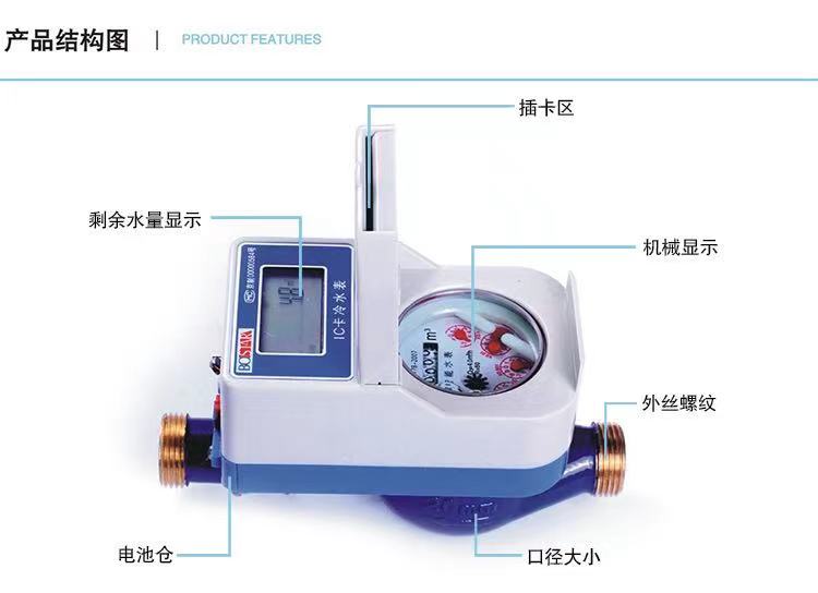 ic卡預付費水表